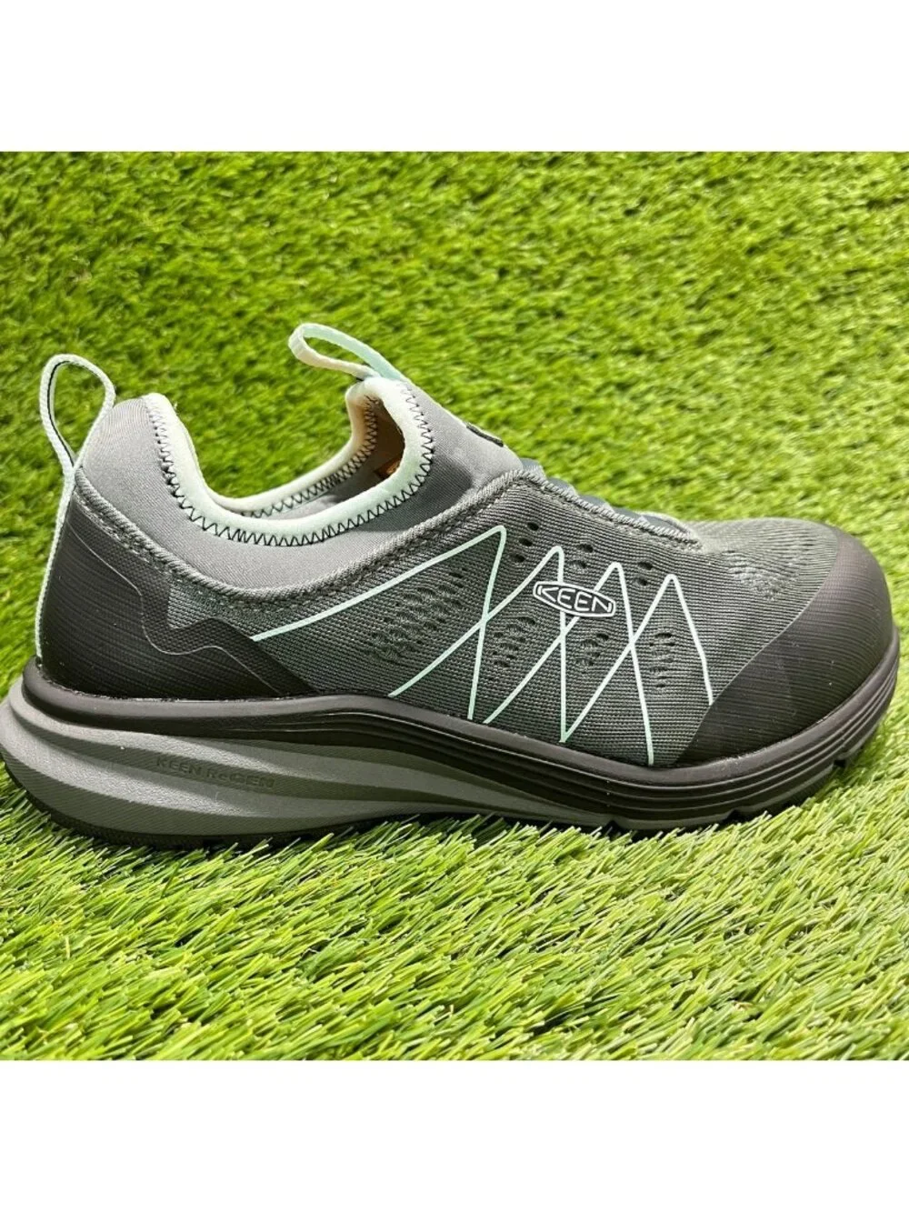 Keen Utility Vista Energy Shift Womens Size 7.5D Gray Composite Toe Safety Shoes